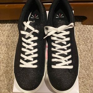 Isaac Mizrahi glittered sneakers